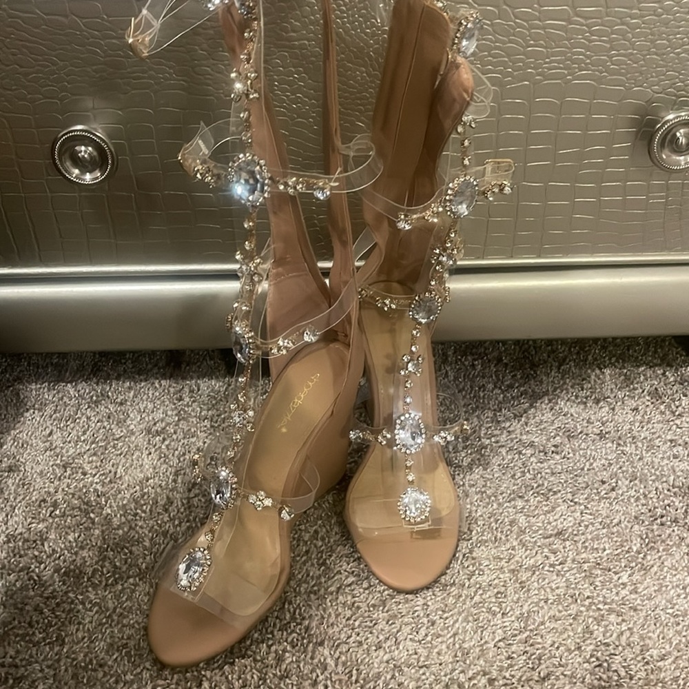 Jeweled wedges
